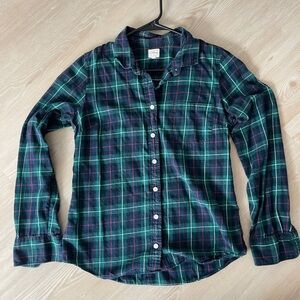 J. Crew Multicolor Plaid Shirt
